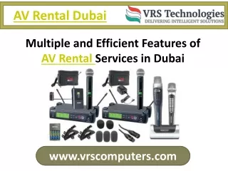 av rental dubai