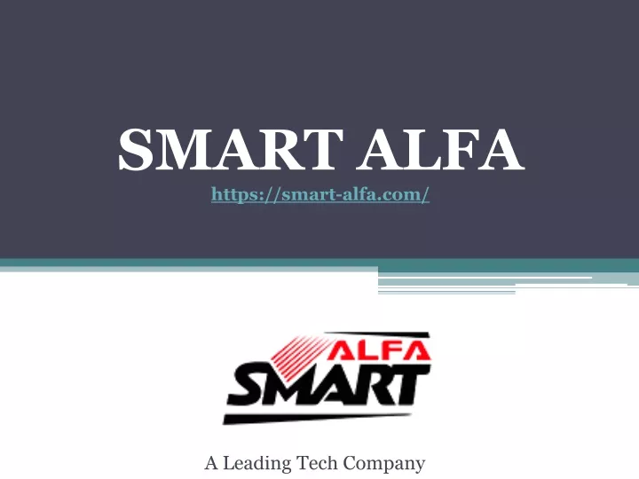 smart alfa https smart alfa com
