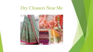 Best Dry Cleaners Near Me