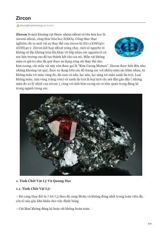 zircon