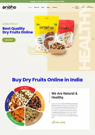 Buy dry fruits online in india
