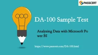da 100 sample test da 100 sample test