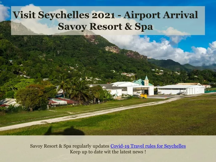 visit seychelles 2021 airport arrival savoy