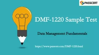 dmf 1220 sample test dmf 1220 sample test
