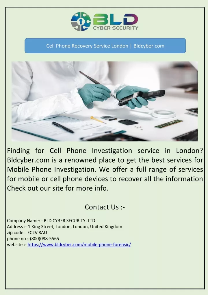 cell phone recovery service london bldcyber com