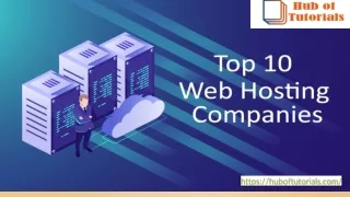 Top 10 Web Hosting Companies