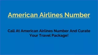 american airlines number