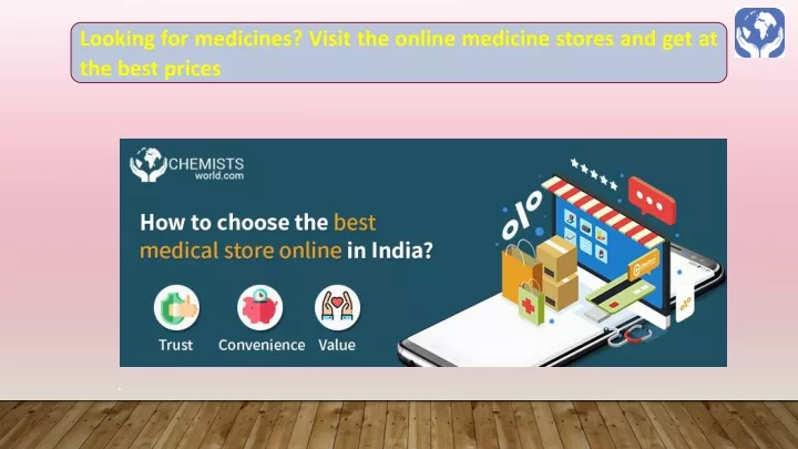 looking for medicines visit the online medicine