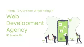 Things To Consider When Hiring A Web Development Agency In Louisville