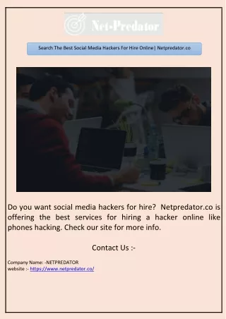 search the best social media hackers for hire