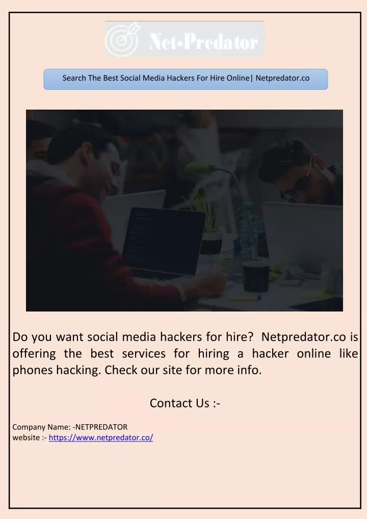 search the best social media hackers for hire