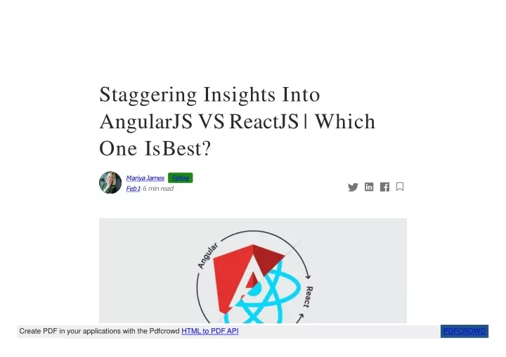 staggering insights into angularjs vs reactjs