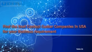 Find the best Contact Center Companies in USA for your business requirement