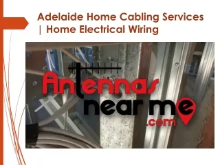 Adelaide Home Cabling Services | Home Electrical Wiring