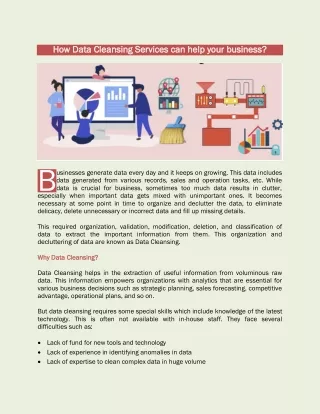 how data cleansing services can help your
