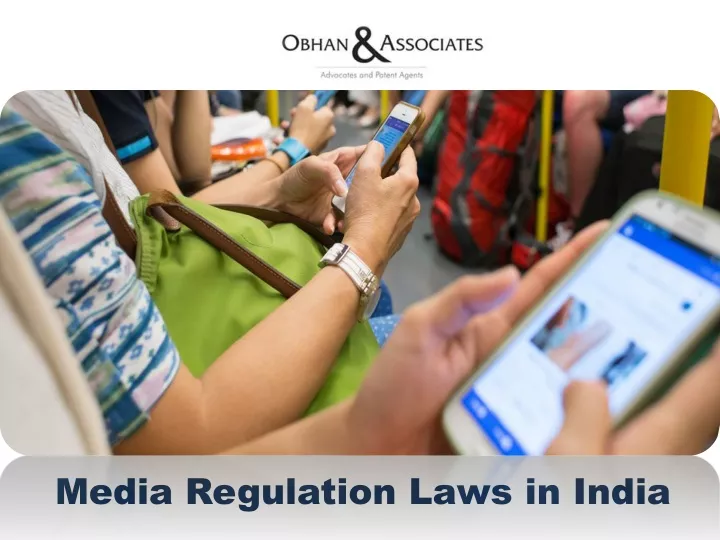 media regulation laws in india