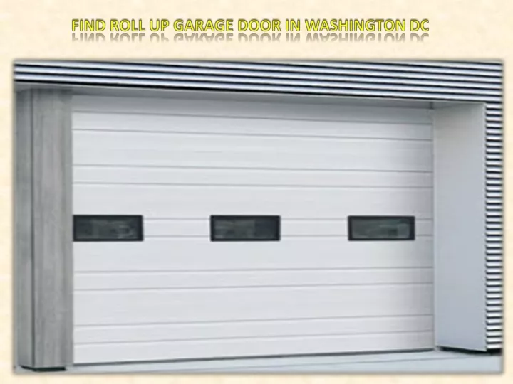 find roll up garage door in washington dc