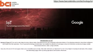 https www barcodeindia com technology iot