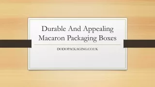 Innovative macaron boxes | Custom Packaging Wholesale