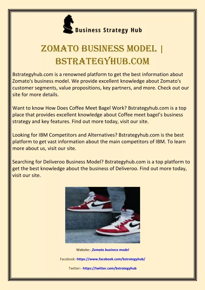 zomato business model bstrategyhub com