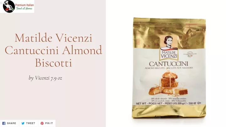 matilde vicenzi cantuccini almond biscotti