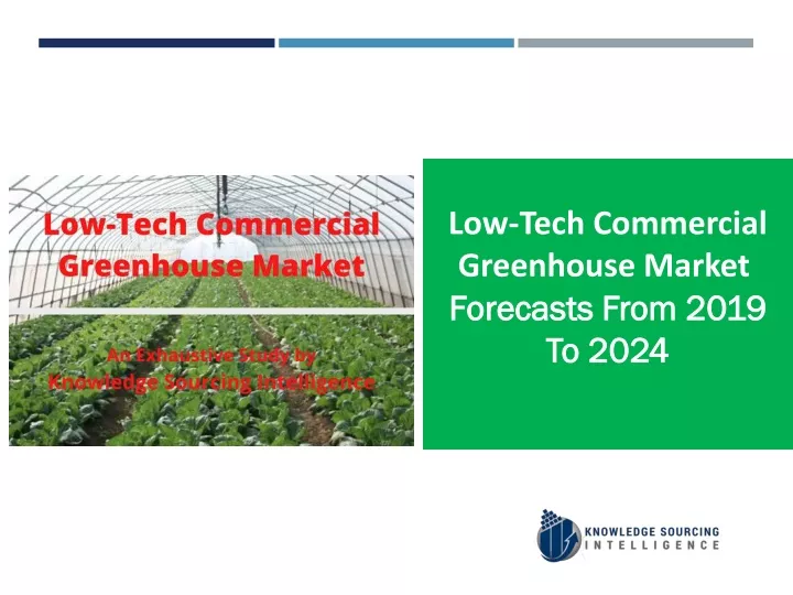 low tech commercial greenhouse market forecasts