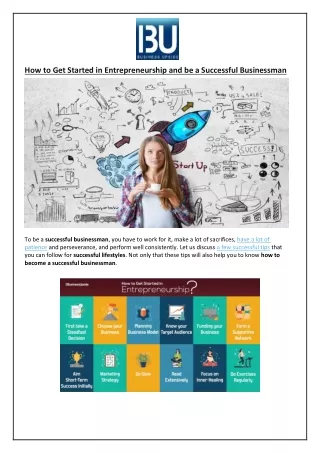 how to get started in entrepreneurship