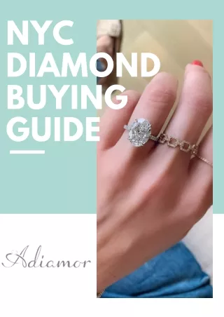Nyc Diamond Buying Guide