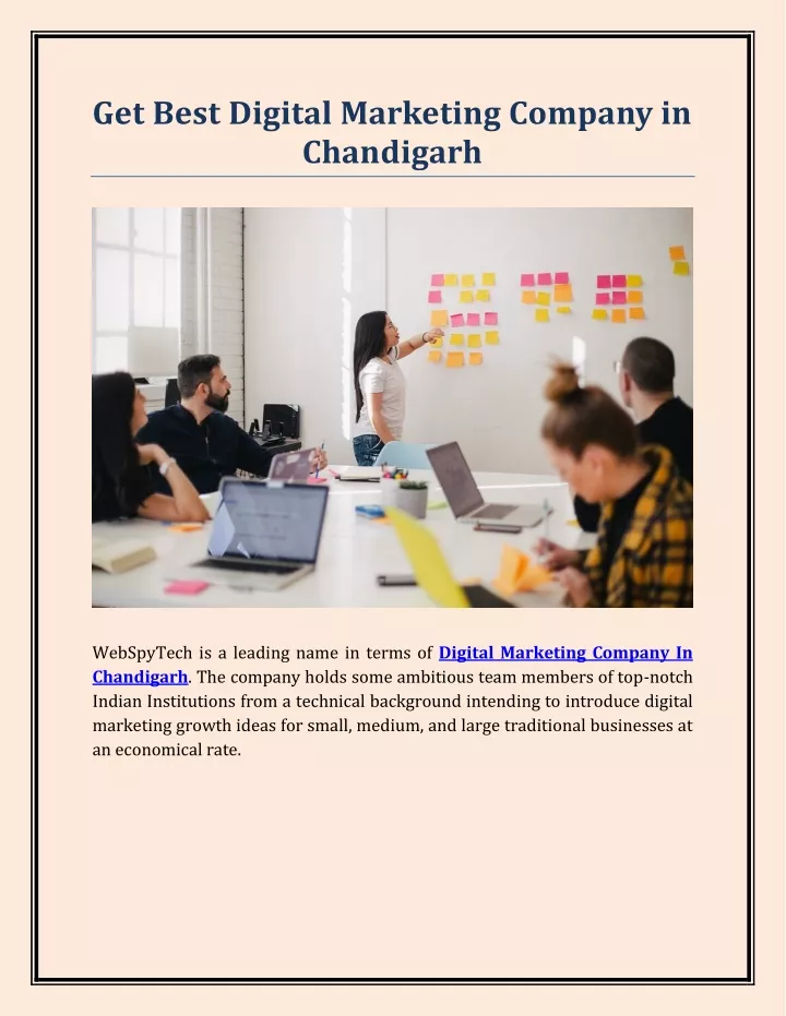 get best digital marketing company in chandigarh