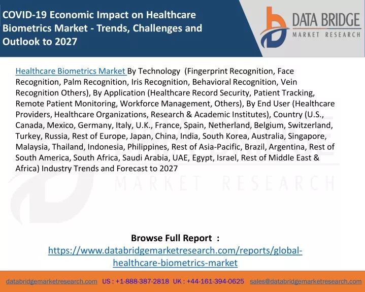 covid 19 economic impact on healthcare biometrics