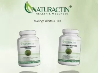 Moringa Oleifera 60 Pills at Best Price | Naturactin.com