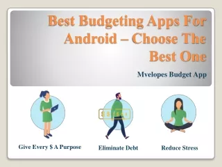 Best Budgeting Apps For Android – Choose The Best One