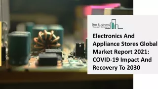 electronics and appliance stores global market