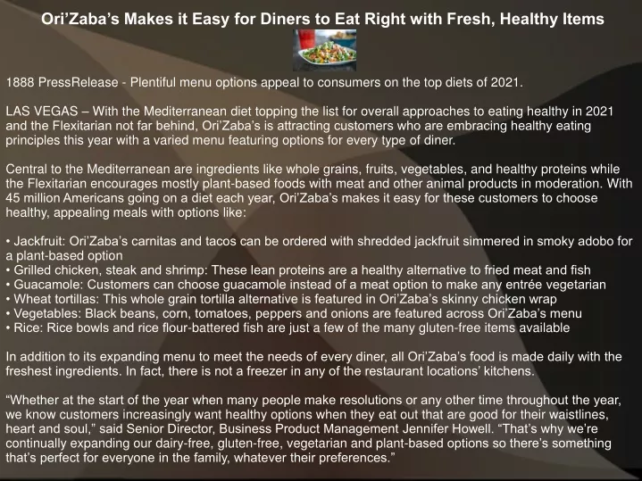 ori zaba s makes it easy for diners to eat right