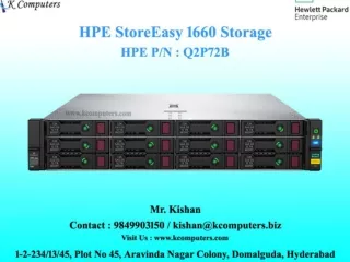 HPE StoreEasy 1660 Storage