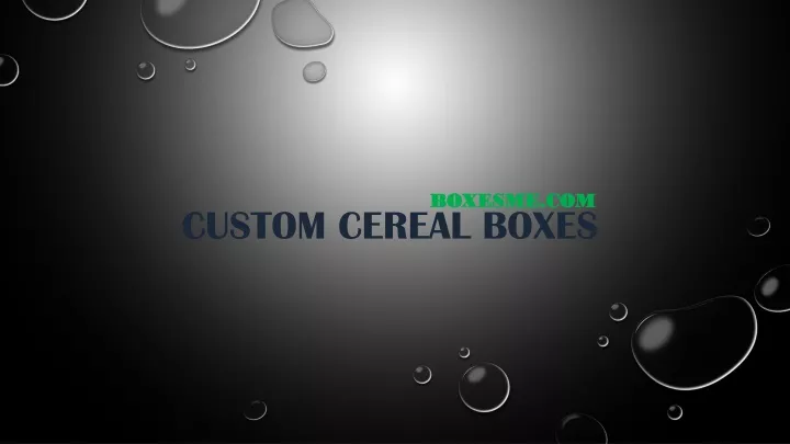 custom cereal boxes