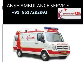 ANSH AMBULANCE SERVICE IN DANAPUR PATNA