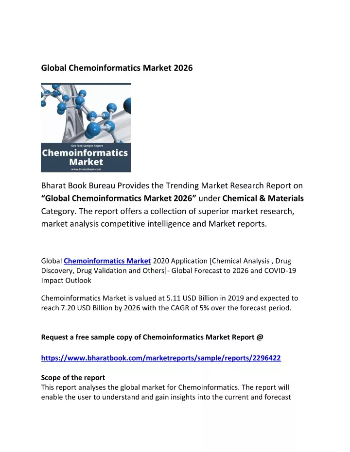 global chemoinformatics market 2026