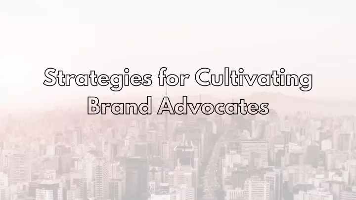 strategies for cultivating strategies