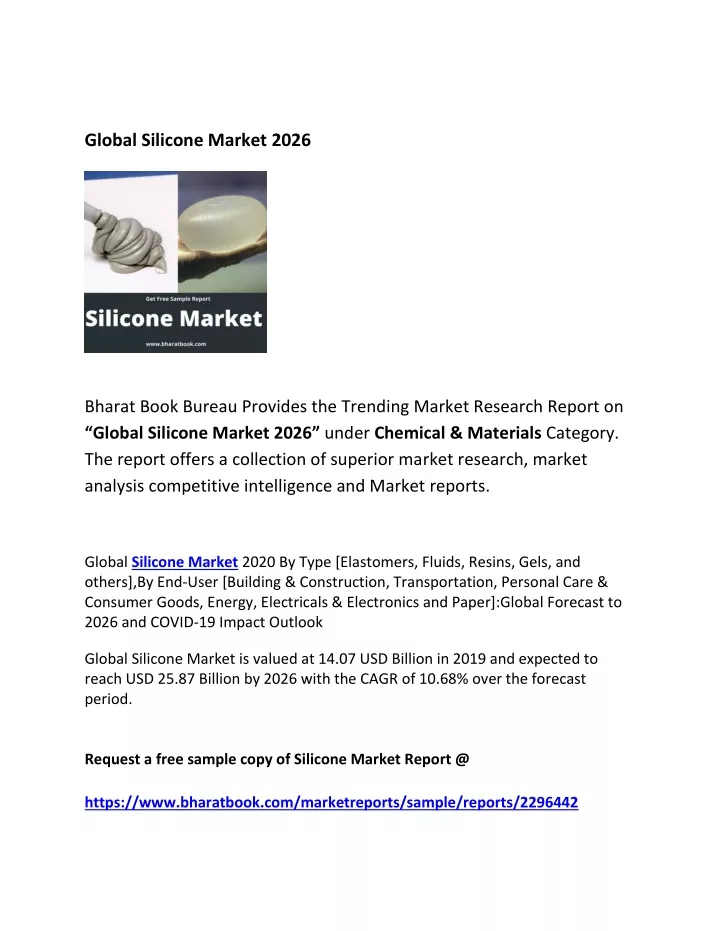 global silicone market 2026