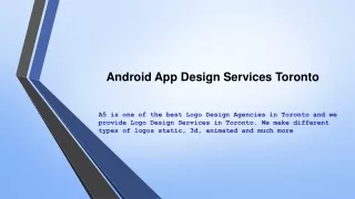 App Design Company Toronto
