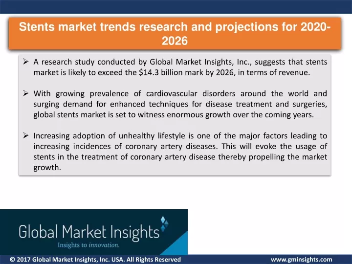 stents market trends research and projections