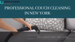 Upholstery And Couch Cleaning Services In NYC