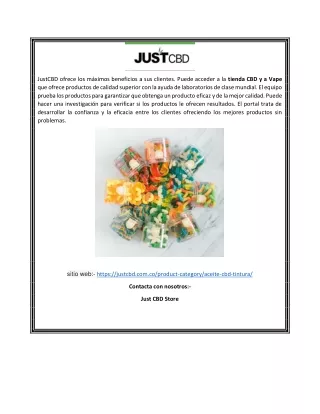 justcbd ofrece los m ximos beneficios