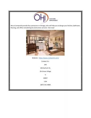 we at contactohi provide the contractors