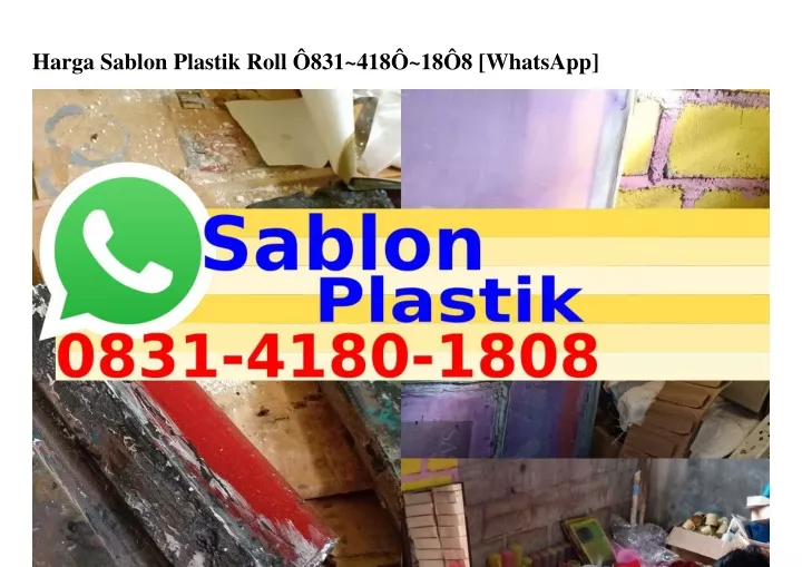 harga sablon plastik roll 831 418 18 8 whatsapp