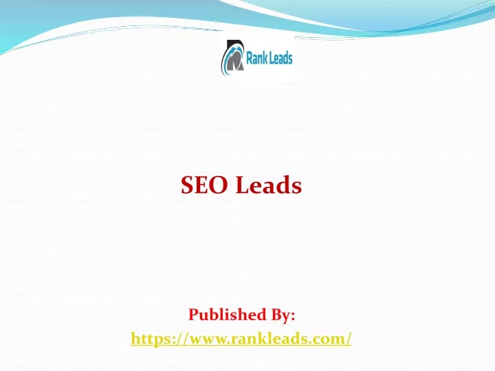 seo leads published by https www rankleads com