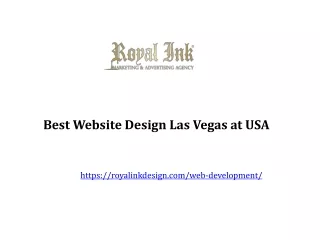 best website design las vegas at usa