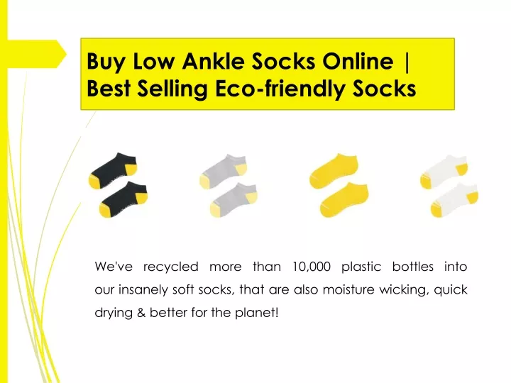 buy low ankle socks online best selling eco friendly socks