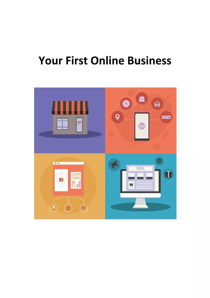 your first online business your first online